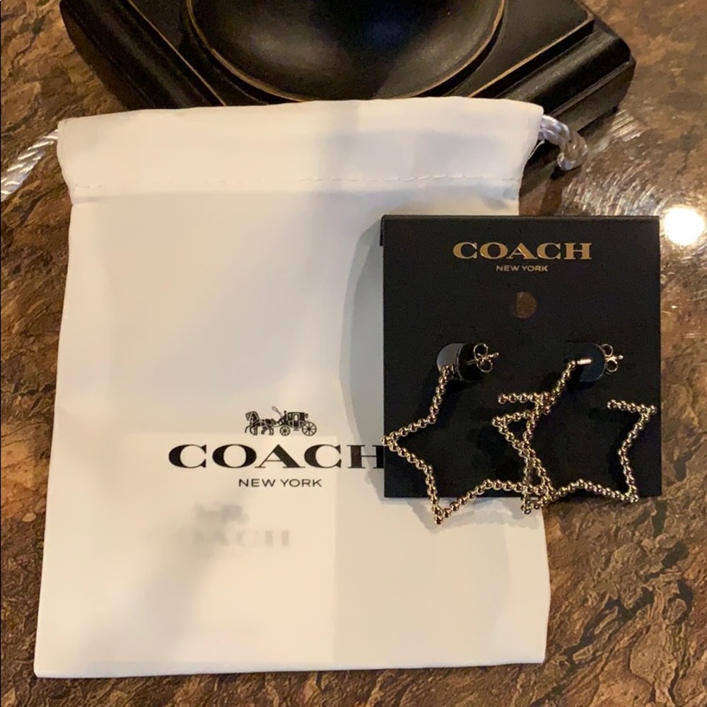 Authentic Coach Earrings